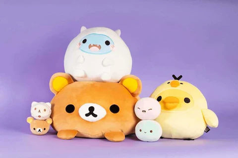 All sorts of plush Japanese toys - each with their own unique character - can be found