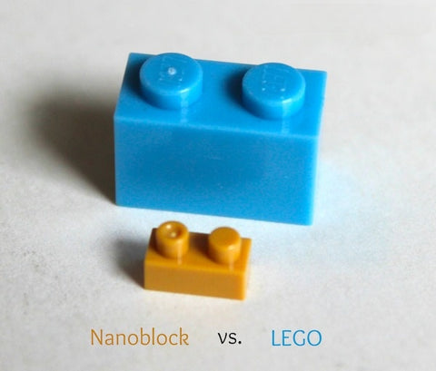 Comparison between Nanoblock and LEGO