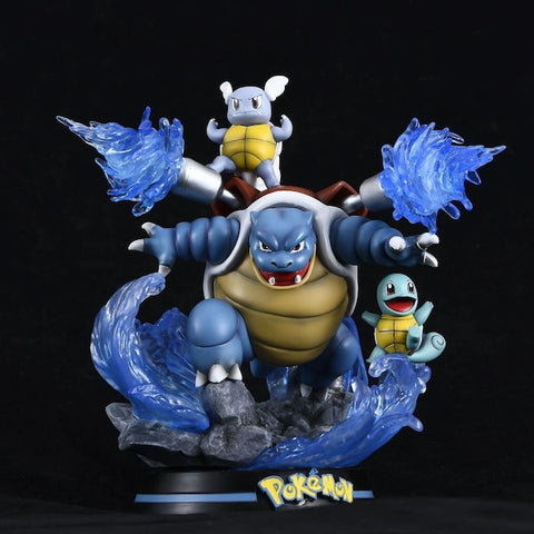 One of Pokémon action figures - Blastoise was made meticulously