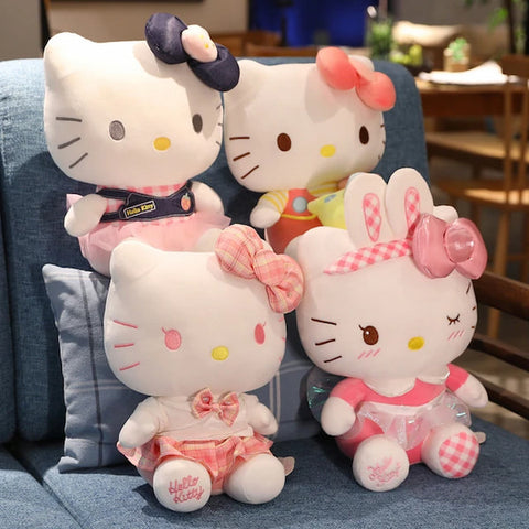 There are a variety of choices for Sanrio Hello Kitty plush